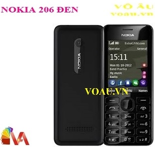 NOKIA 206 RM-872 MÀU ĐEN