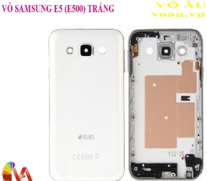 VỎ BỘ SAMSUNG E500 E5 2015 MÀU TRẮNG