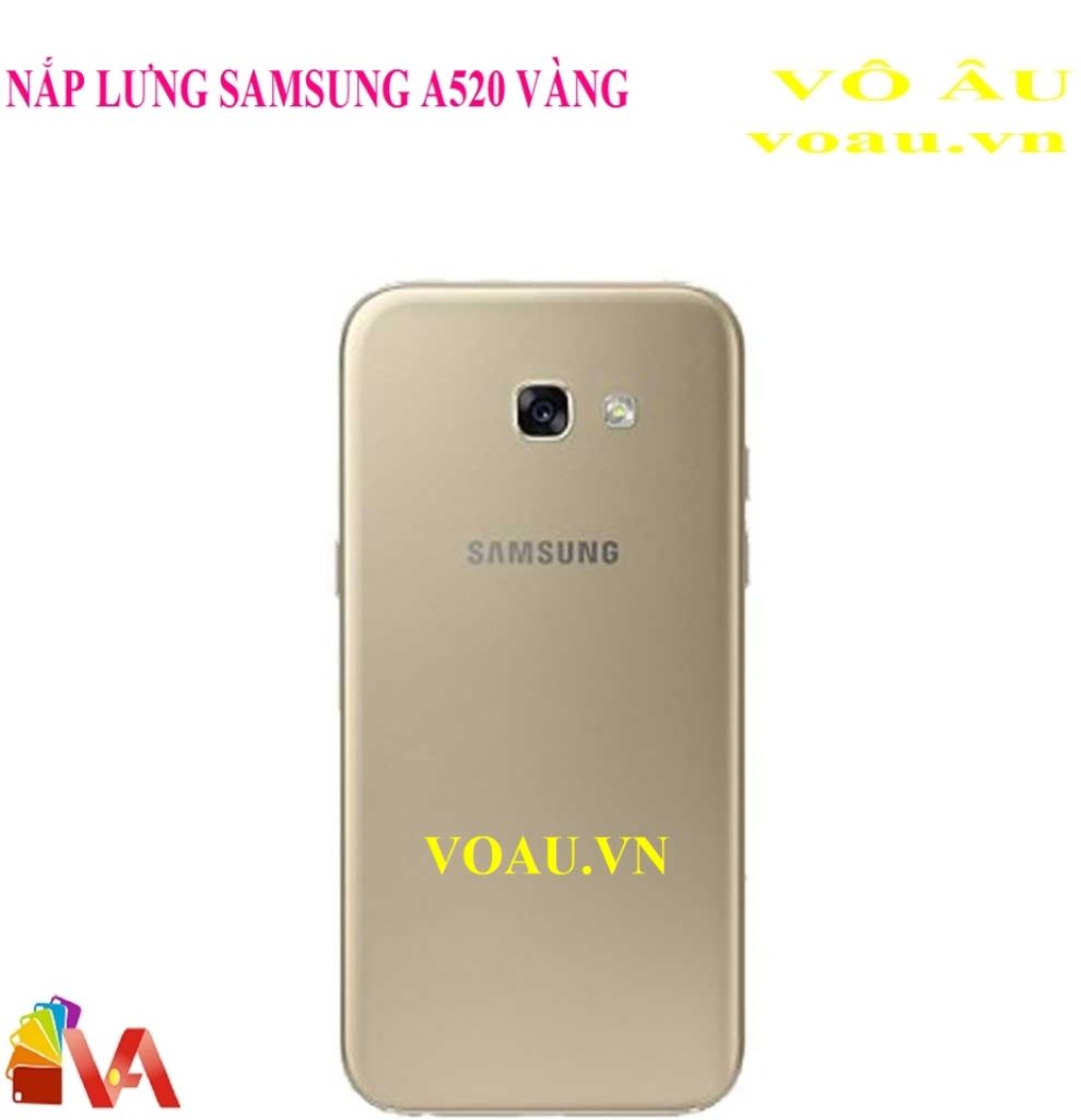 NẮP LƯNG SAMUNG A5 2017 MÀU VÀNG