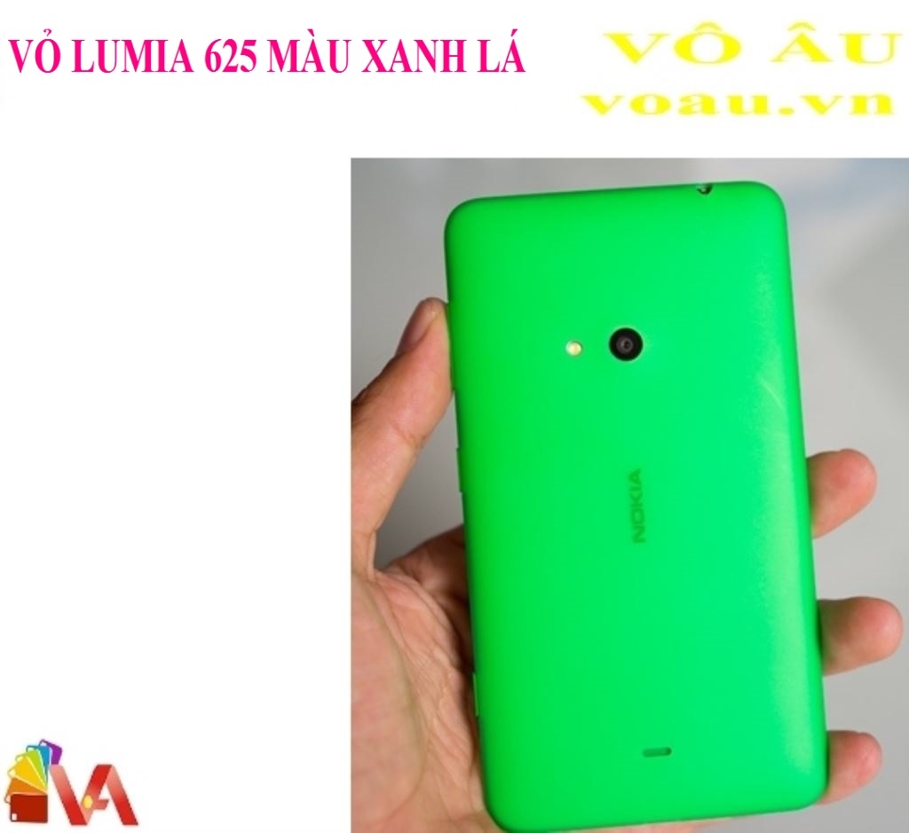 VỎ ĐẬY PIN LUMIA 625 MÀU XANH LÁ