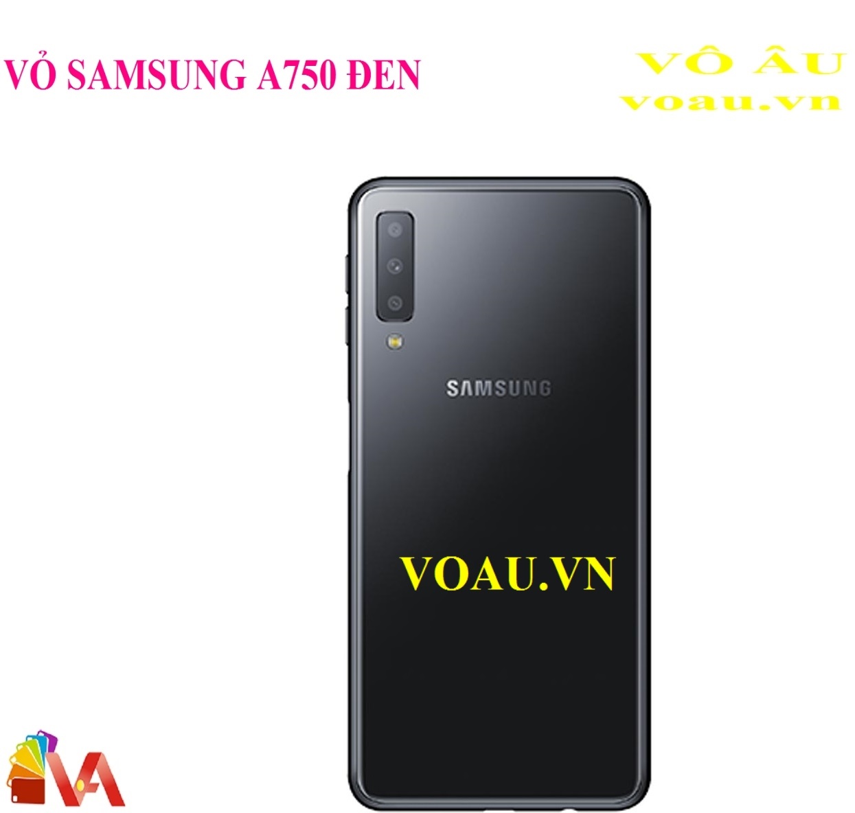 VỎ BỘ SAMSUNG A750 MÀU ĐEN