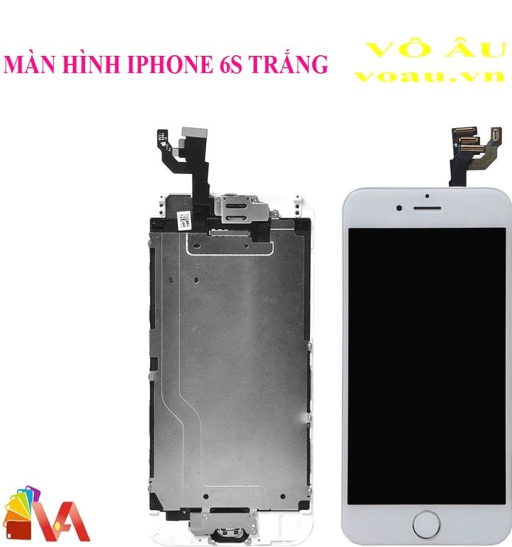 MÀN HÌNH BỘ IPHONE 6S ZIN ÉP KÍNH MÀU TRẮNG