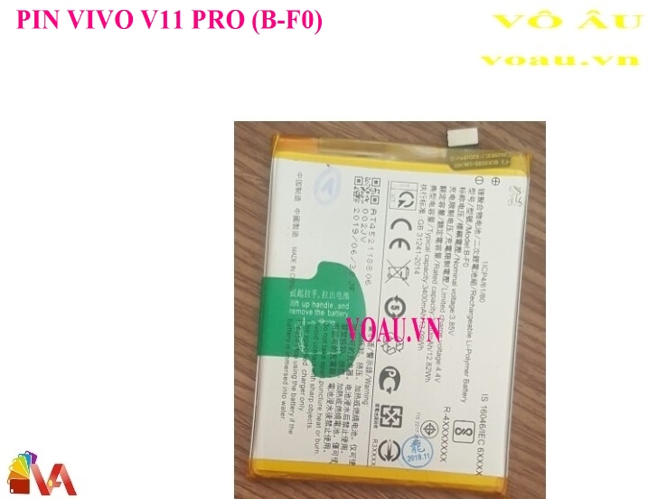 PIN VIVO B-F0 V11 PRO ZIN MÁY