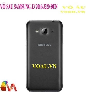 VỎ SAU SAMSUNG J3 2016 MÀU ĐEN