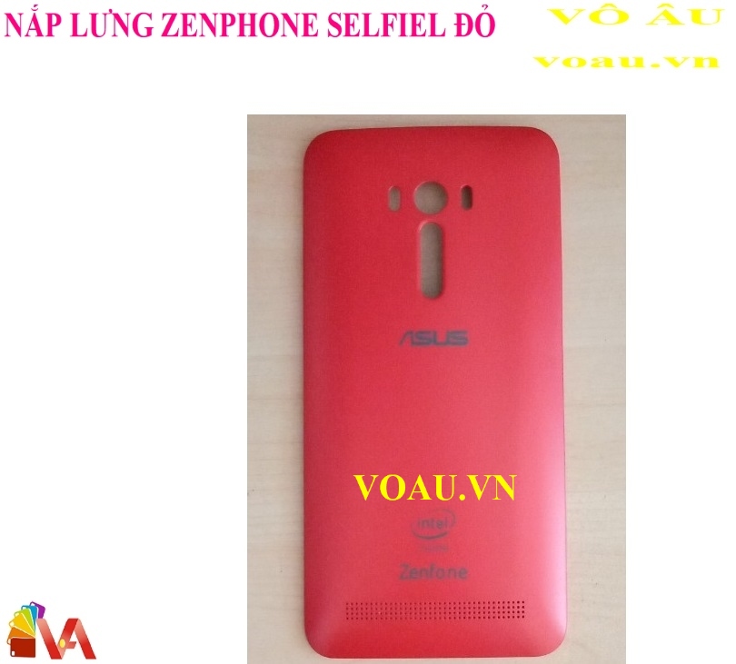 NẮP ĐẬY PIN ASUS ZENPHONE SELFIEL MÀU ĐỎ