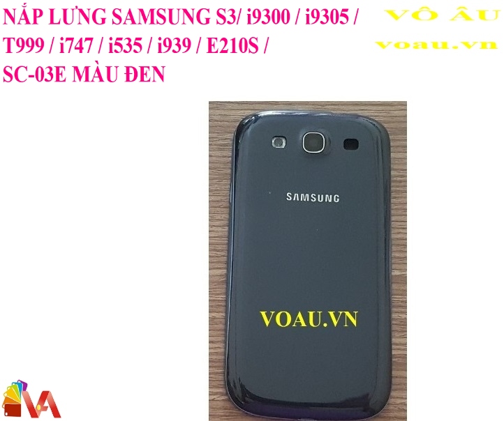 NẮP LƯNG ZIN SAMSUNG T999 MÀU ĐEN