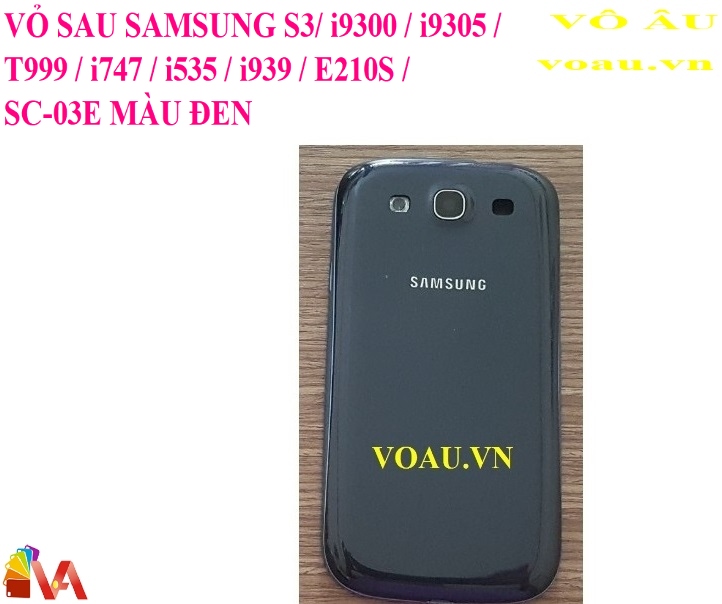 VỎ SAU SAMSUNG I535 MÀU ĐEN