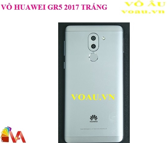 BỘ VỎ KÈM SƯỜN HUAWEI 2017 GR5 MÀU TRẮNG