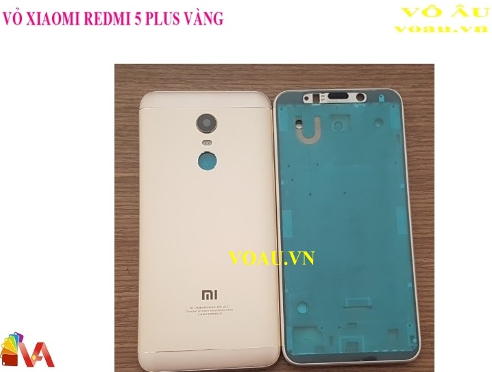 VỎ NGUYÊN KHỐI XIAOMI REDMI 5 PLUS MÀU VÀNG