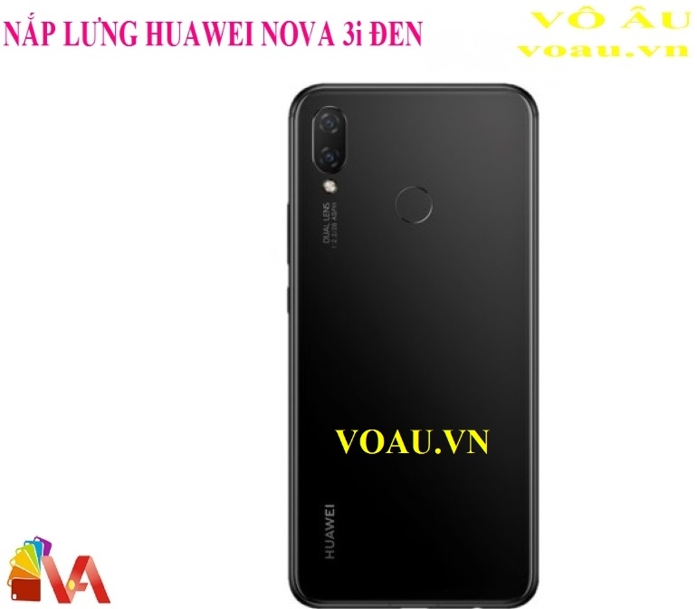 NẮP LƯNG ĐẬY PIN NOVA 3I MÀU ĐEN