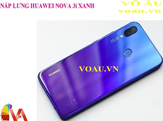 NẮP LƯNG ĐẬY PIN NOVA 3I MÀU XANH