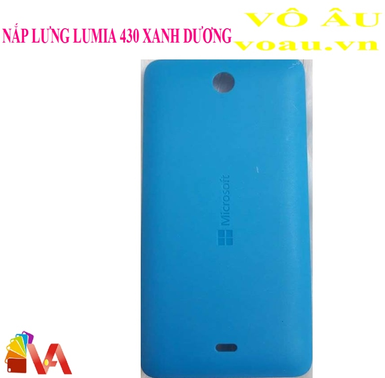 NẮP LƯNG ĐẬY PIN LUMIA 430 MÀU XANH DƯƠNG