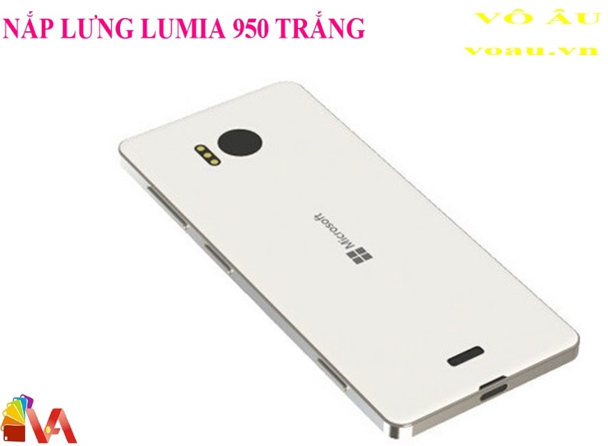 NẮP LƯNG ĐẬY PIN LUMIA 950 MÀU TRẮNG