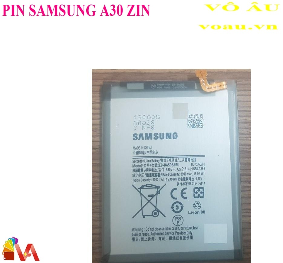 PIN SAMSUNG A30 EB-BA505ABU