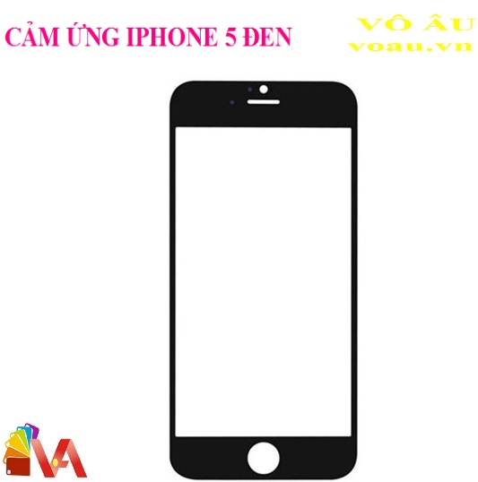 KÍNH CẢM ỨNG IPHONE 5 MÀU ĐEN