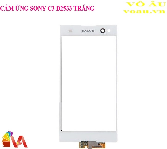 KÍNH CẢM ỨNG OPPO C3 MÀU TRẮNG