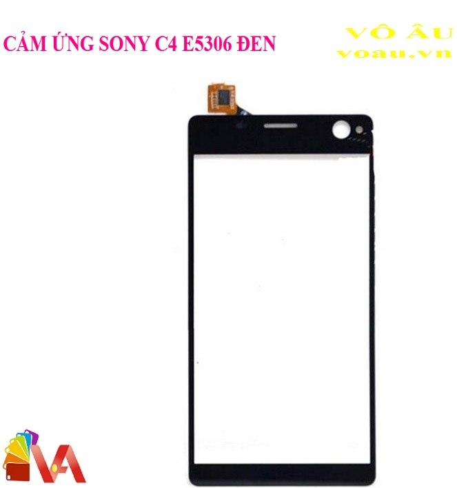 KÍNH CẢM ỨNG SONY C4 MÀU ĐEN