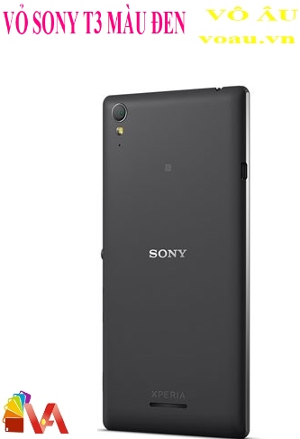 BỘ VỎ SONY T3 MÀU ĐEN CÓ NÚT