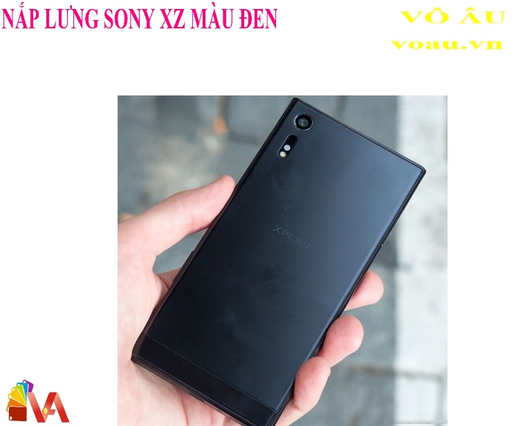 NẮP LƯNG ĐẬY PIN SONY XZ MÀU ĐEN