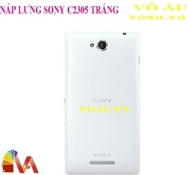 NẮP LƯNG ĐẬY PIN SONY C2305 MÀU TRẮNG