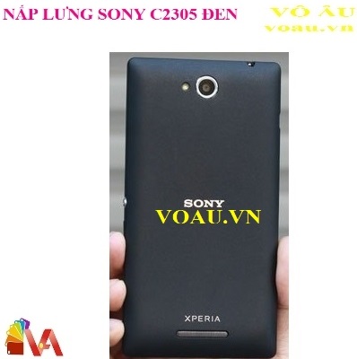 NẮP LƯNG ĐẬY PIN SONY C2305 MÀU ĐEN