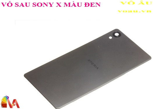 VỎ SAU ĐẬY PIN SONY X MÀU ĐEN ZIN MÁY