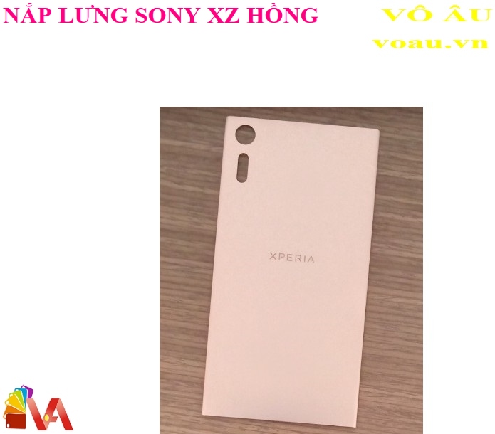 NẮP LƯNG ĐẬY PIN SONY XZ MÀU HỒNG ZIN MÁY