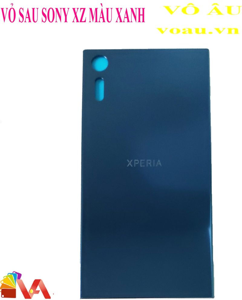 VỎ SAU ĐẬY PIN SONY XZ MÀU XANH