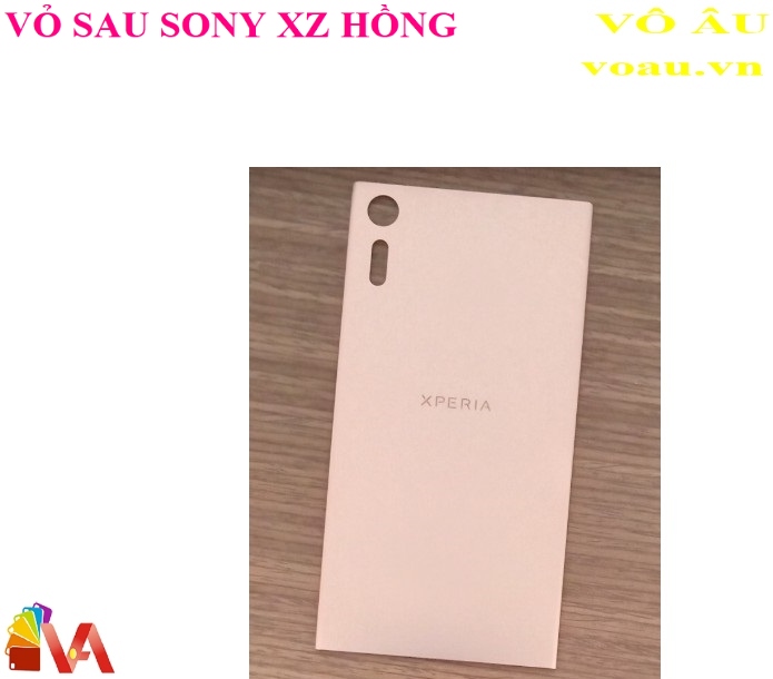 VỎ SAU ĐẬY PIN SONY XZ MÀU HỒNG ZIN MÁY