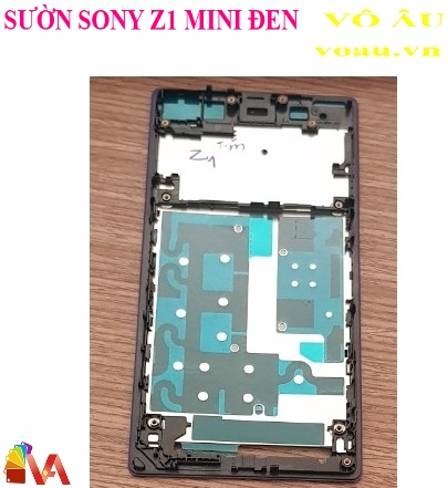 KHUNG SƯỜN SONY Z1 MINI MÀU ĐEN