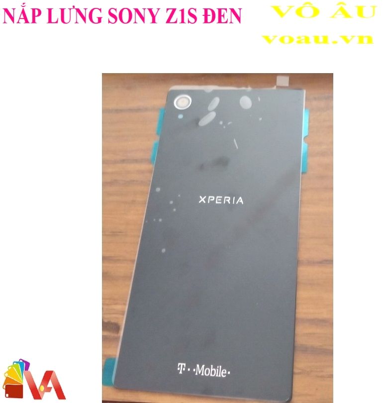 NẮP LƯNG SONY Z1S MÀU ĐEN