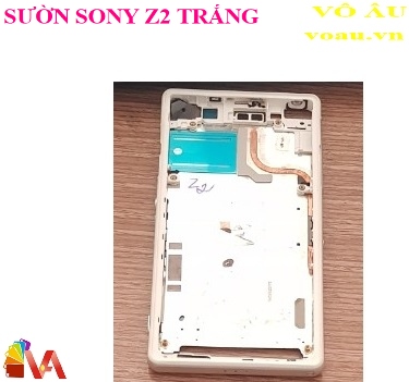 SƯỜN SONY Z2 MÀU TRẮNG