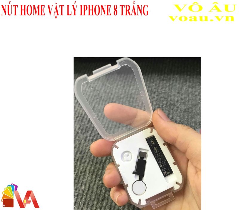 NÚT HOME VẬT LÝ IPHONE 8 MÀU TRẮNG