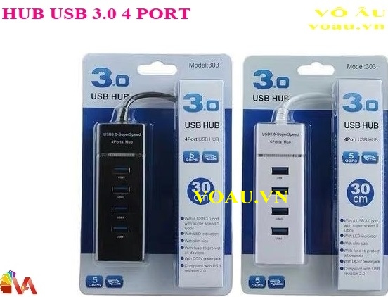 HUB USB 3.0 4 PORT