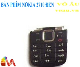 BÁN PHÍM NOKIA 2710 MÀU ĐEN