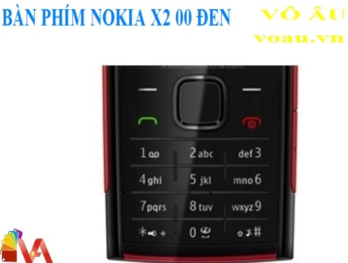 BÀN PHÍM NOKIA X2 00 MÀU ĐEN