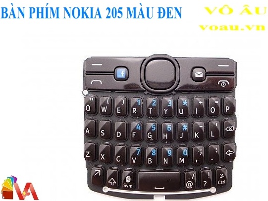 BÀN PHÍM NOKIA 205 MÀU ĐEN