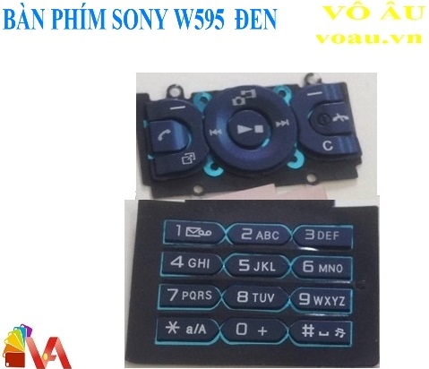 BÀN PHÍM SONY W595 MÀU ĐEN