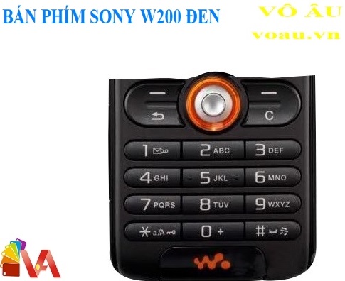 BÀN PHÍM SONY W200 MÀU ĐEN