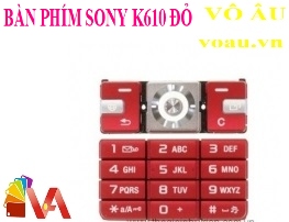 BÀN PHÍM SONY K610 MÀU ĐỎ