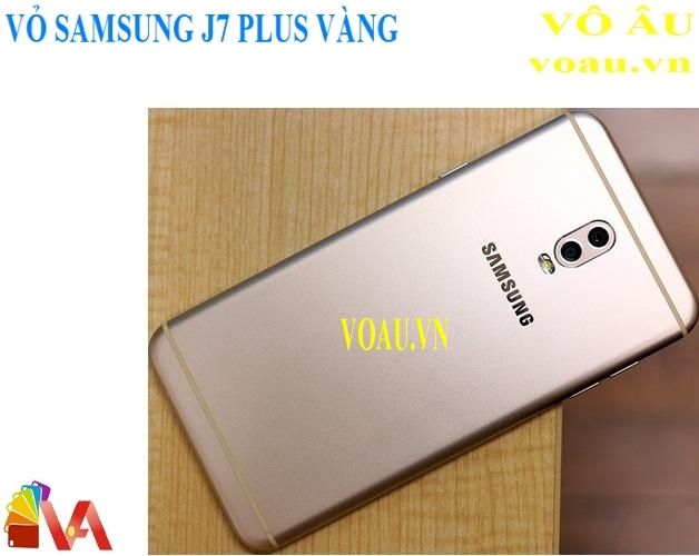 VỎ SAMSUNG J7 PLUS MÀU VÀNG