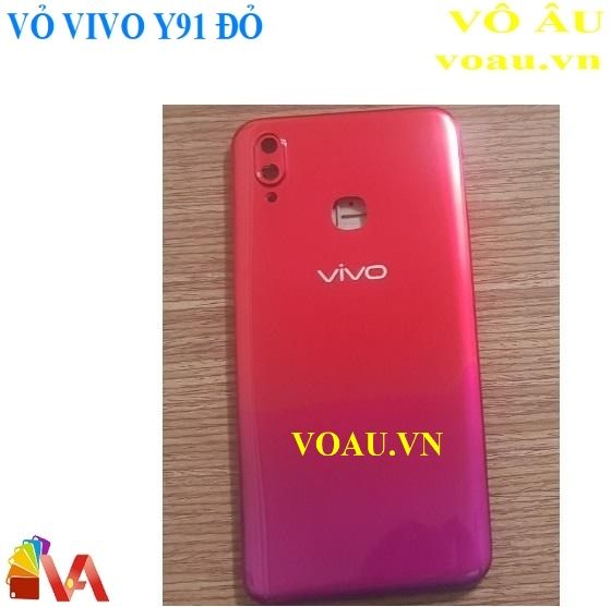 VỎ VIVO Y91 MÀU ĐỎ