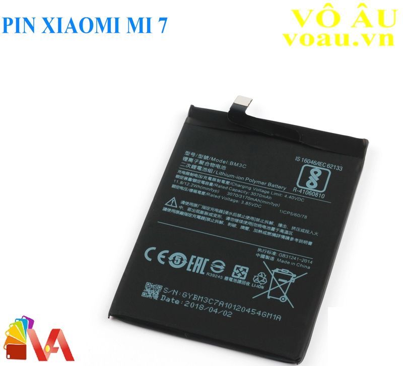 PIN XIAOMI MI 7