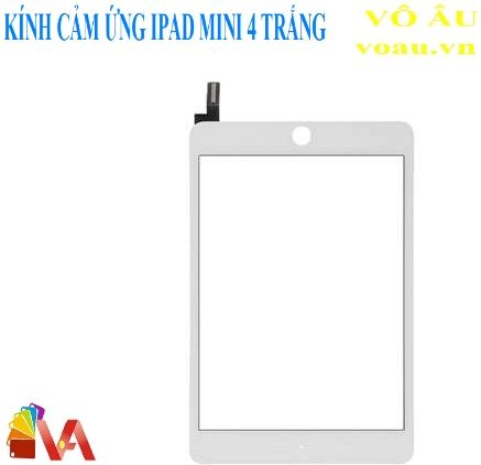 KÍNH CẢM ỨNG IPAD MINI 4 MÀU TRẮNG