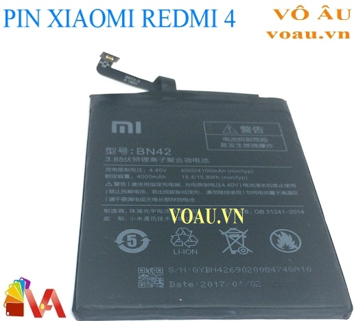 PIN XIAOMI REDMI 4