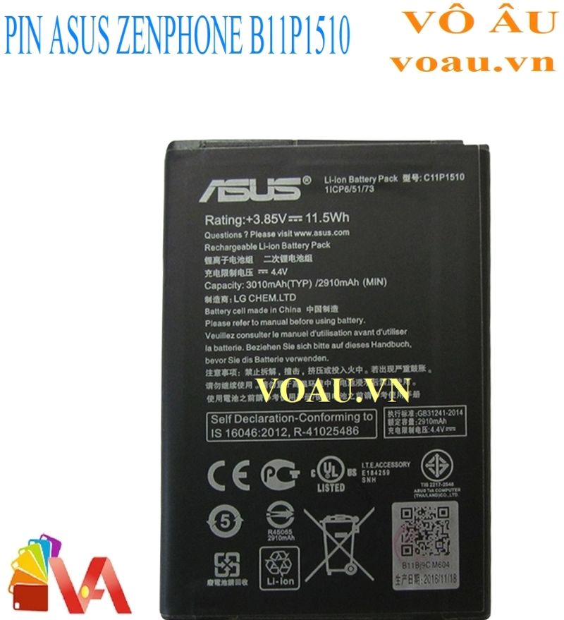 PIN ASUS ZENPHONE B11P1510