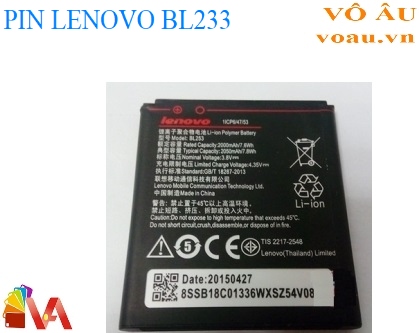 PIN LENOVO BL233