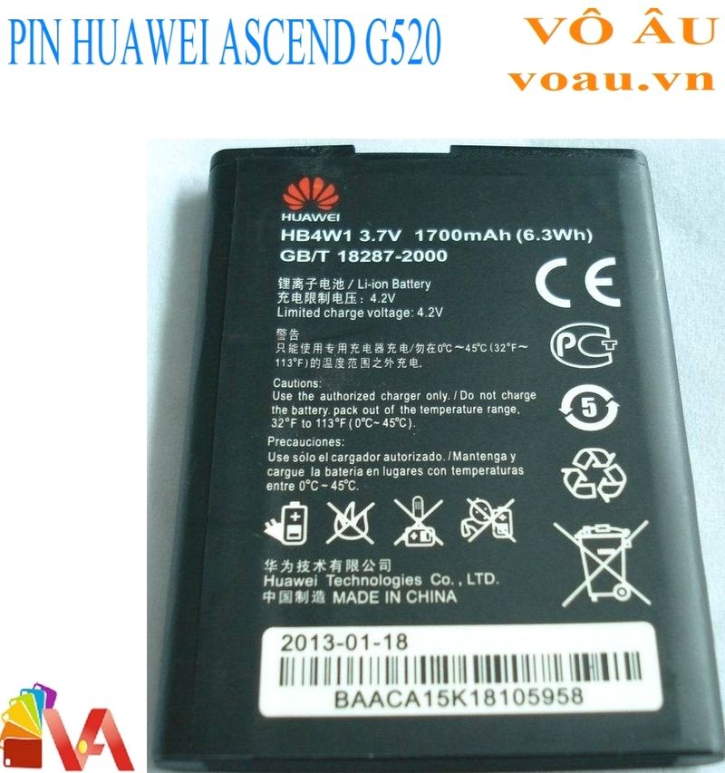 PIN HUAWEI ASCEND G520