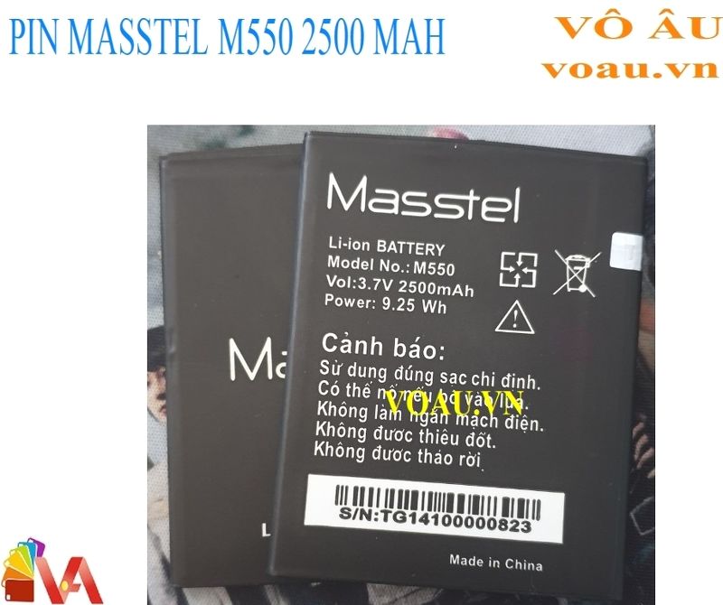 PIN MASSTEL M550 2500 MAH