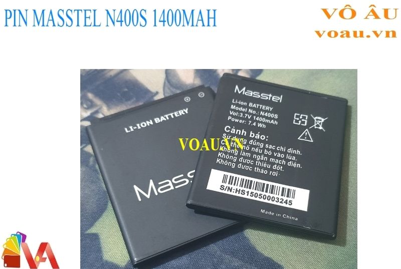 PIN MASSTEL N400S 1400MAH